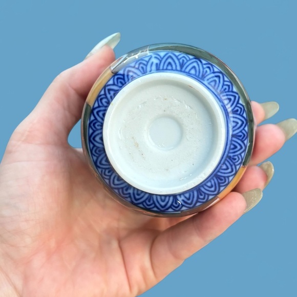 Antique Chinese Imiri Akae Enamel Porcelain Tea Sake Cup Arita Ware 19th Century - Picture 6 of 8